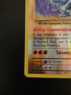 Machamp 59/108 (Reverse Holo) XY Evolutions Rare Pokemon - LP - Image 2
