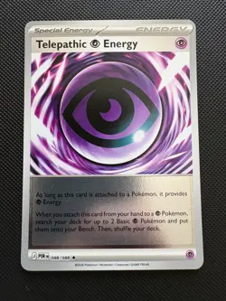 Telepathic Psychic Energy 088/088 Holo Rare Perfect Order Pokemon Near Mint - Image 1
