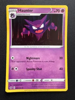 Haunter 084/202 Sword & Shield Pokemon - Image 1