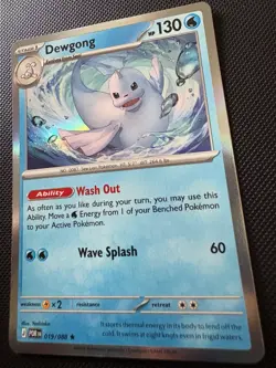 Dewgong 019/088 (Holo Rare) ME:03 Perfect Order NM Pokemon TCG - Image 2