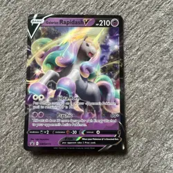 Galarian Rapidash V SWSH111 SWSH: Sword & Shield Promo Cards Holo - Pokemon NM - Image 1