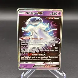 Nihilego GX 49/111 Crimson Invasion GX Rare Holo Pokemon HP - Image 1