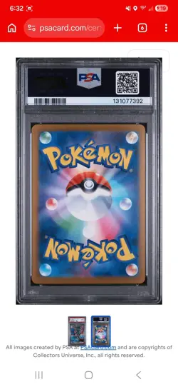 Pokemon TCG Palafin ex 207/187 SV8a Special Art Rare Holo Japanese PSA 10 - Image 2