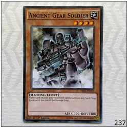 Ancient Gear Soldier - SR03-EN010 - Common 1st Edition Yugioh - Image 1
