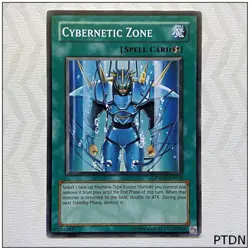 Cybernetic Zone - PTDN-EN052 - Common Unlimited Yugioh - Image 1