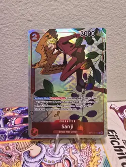 One Piece Sanji Gift Collection 2023 OP01-013 Foil Promotion Cards NM Condition - Image 1