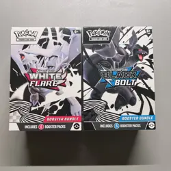 Pokemon TCG Black Bolt & White Flare Booster Bundle Set - In Hand / New / Sealed - Image 1