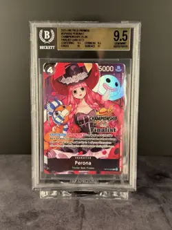 ✅One Piece CCG Perona CS '25-26 TP Pk. FINALIST OP10-092 PSA 10 Gem Mint - Image 1