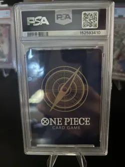 2025 ONE PIECE OP10-111 MONKEY D LUFFY ROYAL BLOOD ALT ART FOIL PSA 10 - Image 2