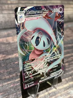 Hatterene VMAX 066/159 Full Art Crown Zenith Pokemon Card - Image 2
