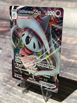 Hatterene VMAX 066/159 Full Art Crown Zenith Pokemon Card - Image 3