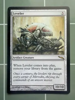 MTG Magic: The Gathering - Mirrodin - 1x Rare Leveler Card - NM - Image 1