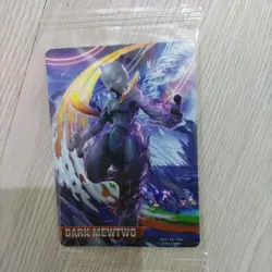 Pokken Tournament amiibo card Dark Mewtwo - Image 1