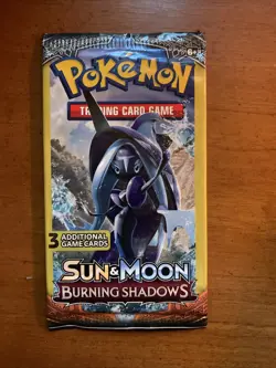 Pokemon TCG S&M Burning Shadows Booster Pack SEALED Random Art 3 Cards 2017 🔥 - Image 3