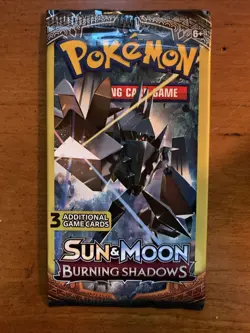 Pokemon TCG S&M Burning Shadows Booster Pack SEALED Random Art 3 Cards 2017 🔥 - Image 5