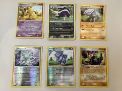 Pokemon 6 Card Holo Lot - Diamond & Pearl (HP/DMG) - Image 1