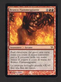 MtG FOIL Branco Fiammeggiante Blazing Shoal FOIL (Kamigawa) - Image 1