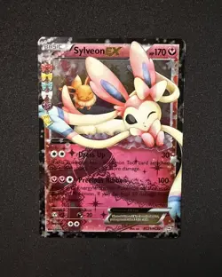 Pokemon Sylveon EX RC21-32 Generations Radiant Collection Holo LP - Image 1