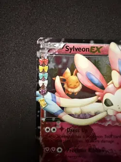 Pokemon Sylveon EX RC21-32 Generations Radiant Collection Holo LP - Image 2