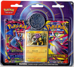 Pokemon TCG Raikou 2 Pack Checklane Blister with coin and Foil card - Image 1