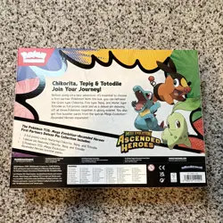 Pokemon TCG Ascended Heroes Deluxe Pin Box Chikorita Tepig Totodile - Image 2