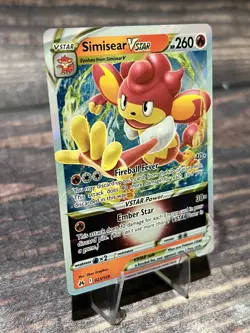 Simisear VSTAR 023/159 Crown Zenith Holo Pokemon Card - Image 2