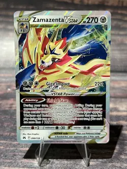 Zamazenta VSTAR 099/159 Crown Zenith Pokemon Card - Image 1