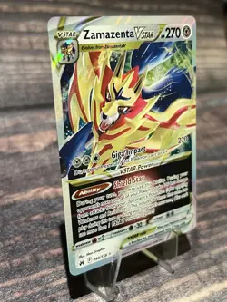 Zamazenta VSTAR 099/159 Crown Zenith Pokemon Card - Image 2