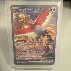 Pokemon Ethan's Ho-Oh EX Special Illustration Card 230/182 Destined Rivals - Image 1