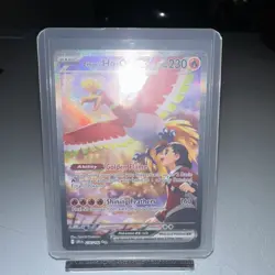 Pokemon Ethan's Ho-Oh EX Special Illustration Card 230/182 Destined Rivals - Image 2
