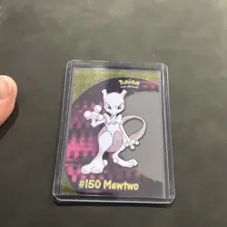 Mewtwo #150 - PC5 - Clear Acetate - Topps Pokemon Series 3 - Vintage Rare - Image 1
