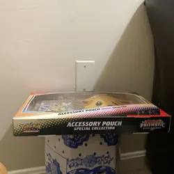 Pokemon TCG Prismatic Evolutions Accessory Pouch Special Collection Box Sealed - Image 4