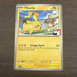 Pokemon Pikachu 101 Black Star Promo Play League NM - Image 1