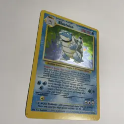 1999 VINTAGE POKEMON BASE SET - BLASTOISE #2/102 - UNLIMITED HOLO RARE (LP) - Image 2