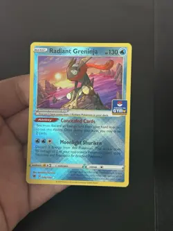 2024 Pokemon RADIANT GRENINJA #046/189 Astral Radiance Gym SE Asia Exclusive ASR - Image 1