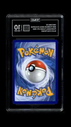 2025 POKEMON MEP EN-ME BLACK STAR PROMO #024 ORICORIO EX TAG 10 - Image 2