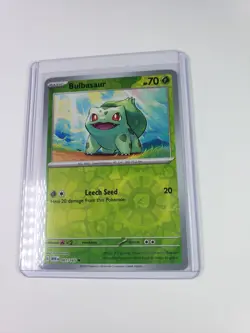 Pokemon Bulbasaur - 001/165 Reverse Holo, Scarlet & Violet 151 - Image 3