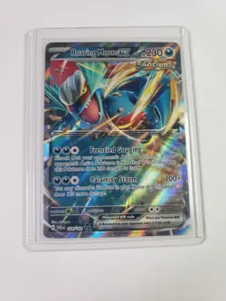 Pokemon Roaring Moon ex 124/182 Sv04: Paradox Rift Holo - Image 1