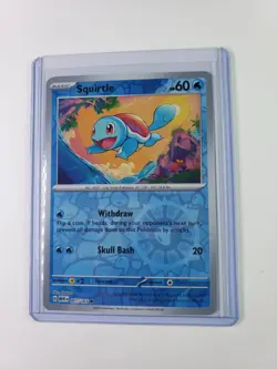 Pokemon Squirtle 007/165 Sv: Scarlet & Violet 151 Reverse Holo - Image 3