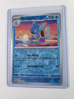 Pokemon Wartortle 008/165 Sv: Scarlet & Violet 151 Reverse Holo - Image 3