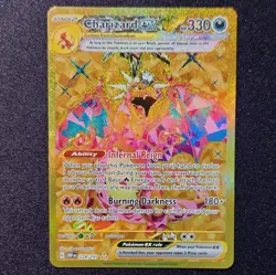 Pokemon Charizard ex 228/197 Obsidian Flames Full Art Hyoer Rare - Image 1