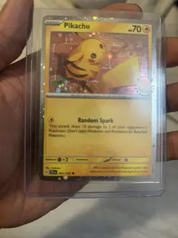 Pikachu 051 /162 Stamped Pokemon Day 2026 Promo 30th Anniversary NM - Image 1
