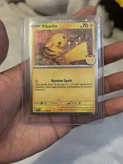 Pikachu 051 /162 Stamped Pokemon Day 2026 Promo 30th Anniversary NM - Image 4