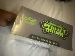 Pokemon TCG Mega Evolution Perfect Order Elite Trainer Box ETB Factory Sealed - Image 5