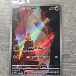 The Pokemon Company Charmander 168/165 SV 151 IR Holo Full Art ENG 2023 - Image 1