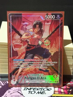 One Piece TCG OP16 R Portgas.D.Ace Deck - English - Image 1