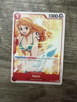 Nami ST01-007 Pre-Errata - One Piece TCG - Starter Deck 1 - English - Image 1