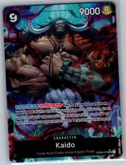 Kaido (Alt Art) OP08-079 English Two Legends - One Piece Card - NM - Image 1