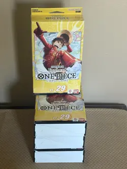 Lot Of 4 ONE PIECE TCG EGGHEAD STARTER DECK ST-29 ENGLISH BRAND NEW SEALED - Image 1