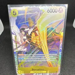 Borsalino EB04-058 Special Rare Holo Alt Art Character 6000 5C Eng One Piece - Image 1